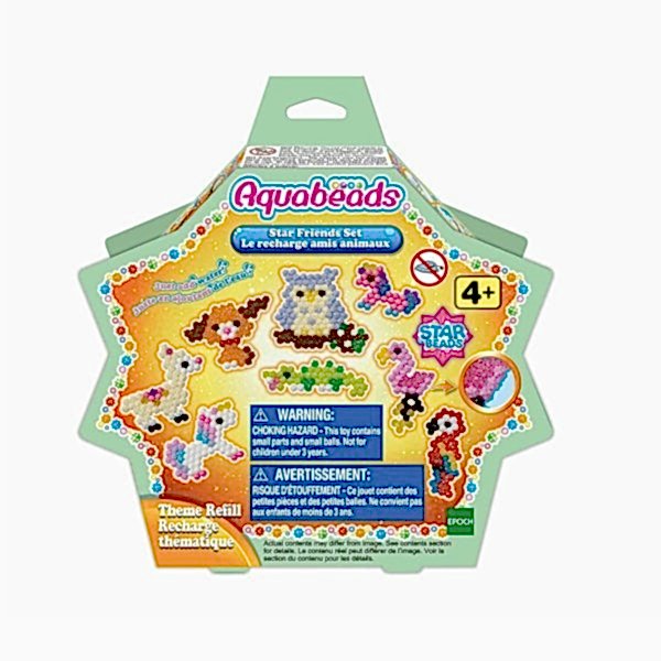 31602 AquaBeads Star Bead Arkadaşlar Seti / Yedek boncuk paketi / Epoch / +4 yaş