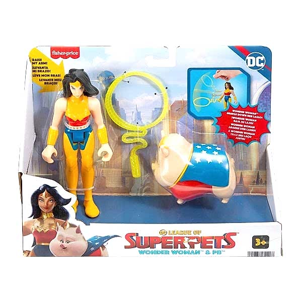 HGL01 Imaginext DC League of Super Pets -  Kahramanlar ve Hayvanlar