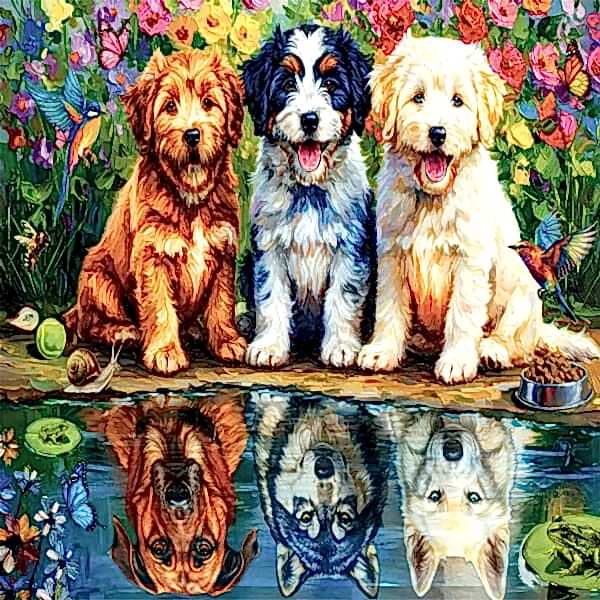 31503 FEARLESS PUPPIES 100 PARÇA PUZZLE