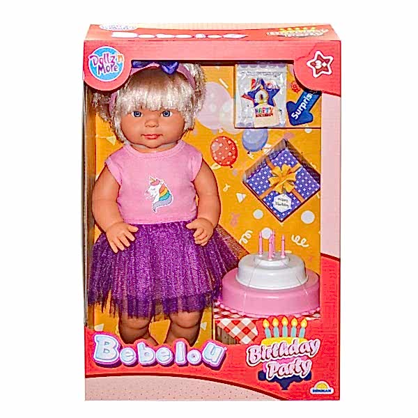 40021 Bebelou Doğum Günü Bebek 40 cm