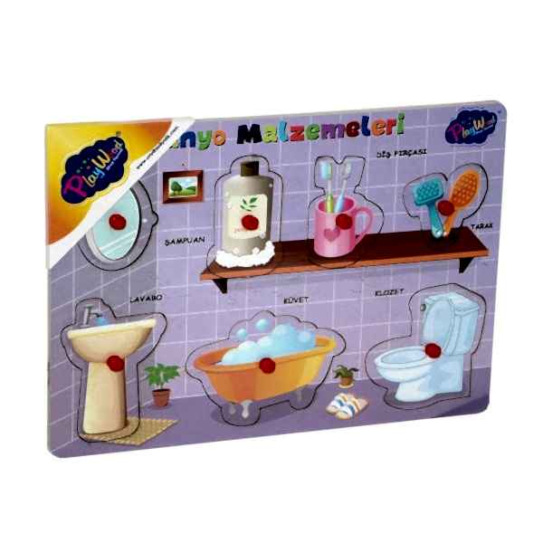 296/297 Onyıl, Ahşap Tutmalı Banyo Malzemeleri
