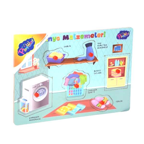 296/297 Onyıl, Ahşap Tutmalı Banyo Malzemeleri