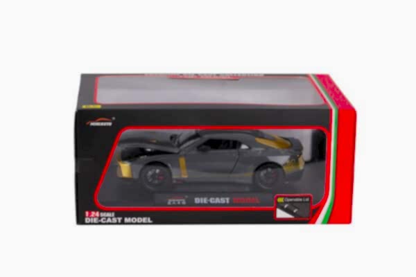 KZL-DC24243 NISSAN GTR 1:24 ISIKLI SESLI KUTULU 18