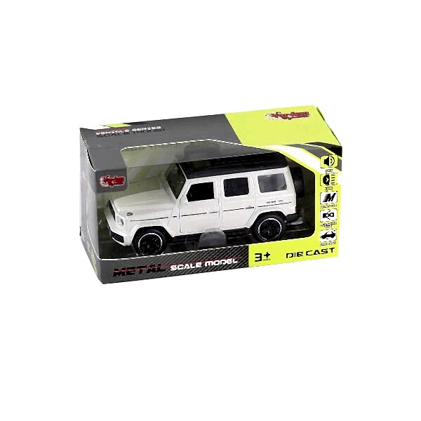 KM-3261B-Vardem Kutulu Çek Bırak 1:32 Işıklı Ve Sesli Metal Jeep