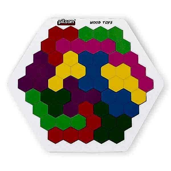 02 016 AHŞAP PETEK TANGRAM