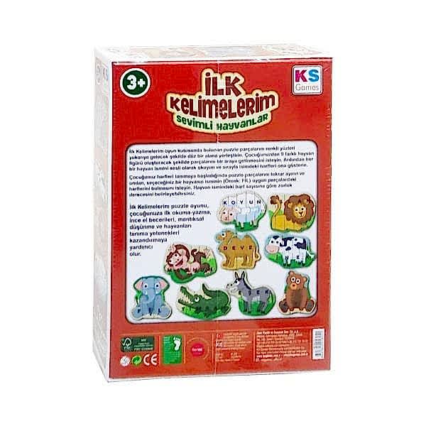 ILK805 İlk Kelimelerim -KS Puzzle