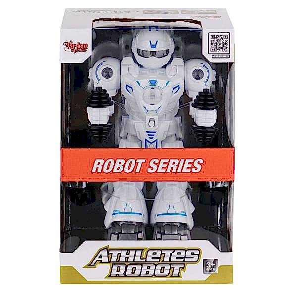 DF-6026 Işıklı ve Müzikli Hareketli Atletik Sporcu Robot -Vardem Oyuncak