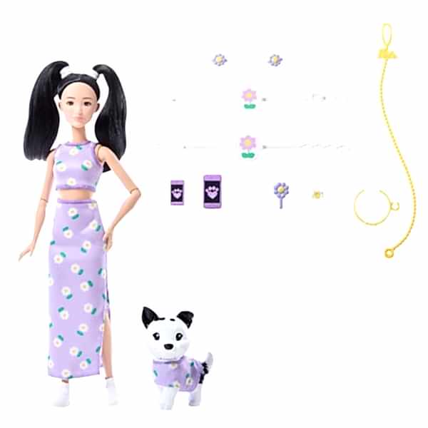 JFP39 Barbie Twinning Looks - Çiçek Teması