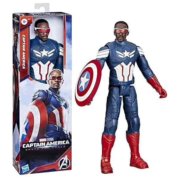 F9276 Marvel Titan Hero - Captain America Brave New World Aksiyon Figürü 30 cm