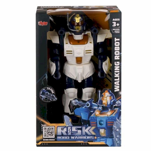 DF-6051 Işıklı ve Müzikli Roket Atan Robot- Vardem Oyuncak