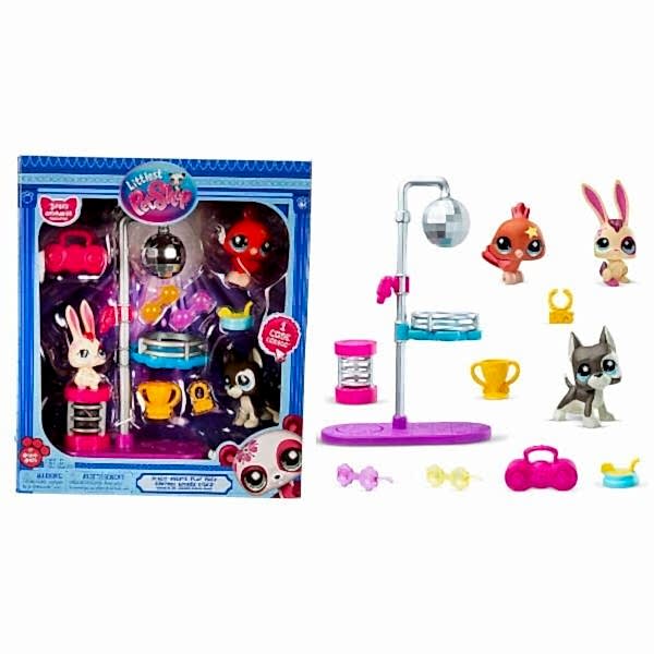 6377 SUN- LİTTLEST PETSHOP MİNİŞLER  DISCO NİGHT  OYUN SETİ