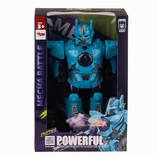DF-6052 Işıklı ve Müzikli Buhar atan Robot -Vardem Oyuncak