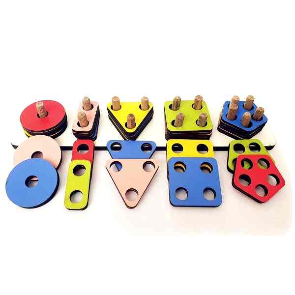 HMH-2806 MEGA 5Lİ SÜTUN GEOMETRİK ŞEKİLLER