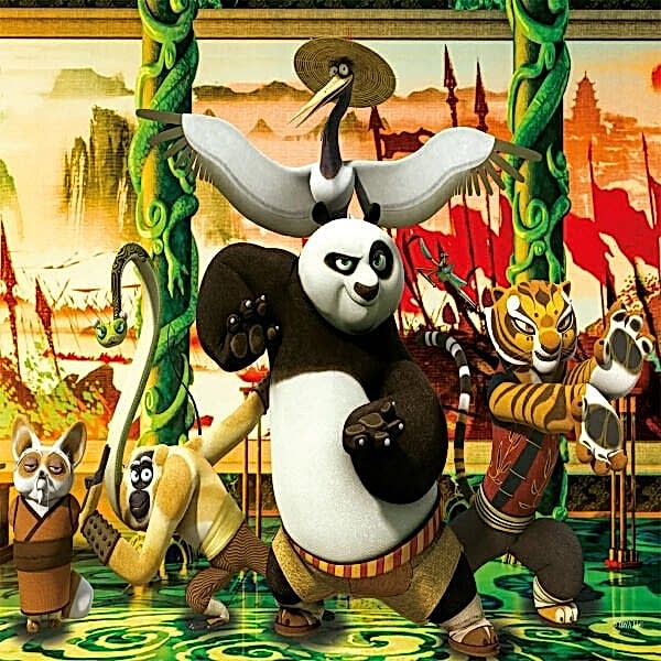 KP 113 KUNG FU PANDA PUZZLE 200 PRÇ