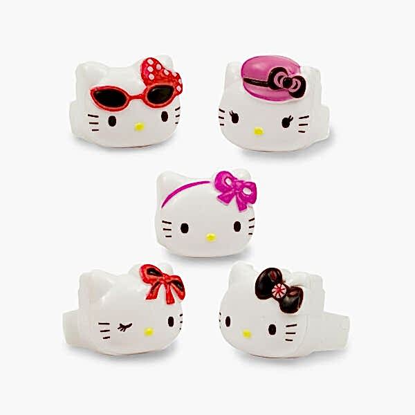 HKTE6000 Hello Kitty Dudak Balmlı Yüzük - Lip Balm Ring