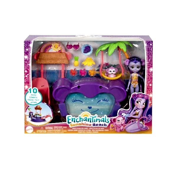 HTW73 Enchantimals Eğlenceli Havuz Partisi Oyun Seti