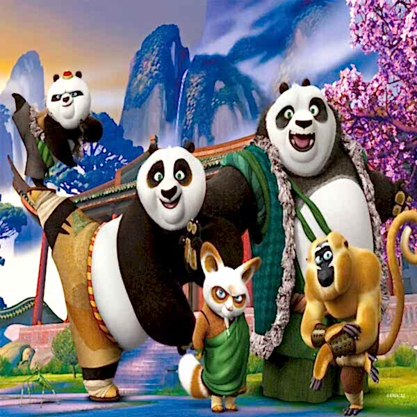 KP 714 KUNG FU PANDA PUZZLE 100 PRÇ
