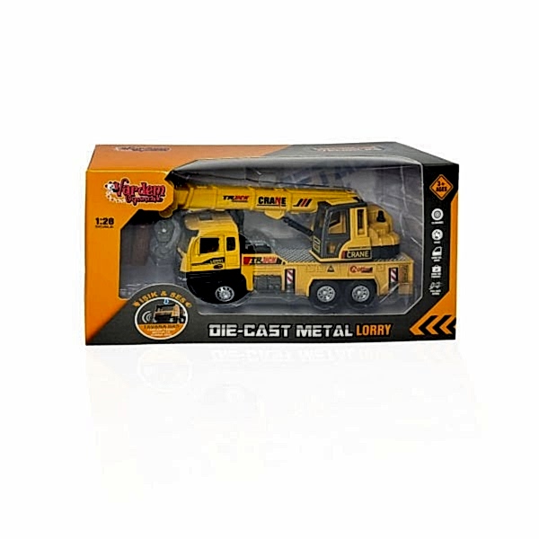 XX992-02AB Çek Bırak Işıklı ve Sesli Kule Vinç 1:28 -Vardem Oyuncak
