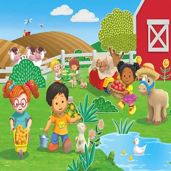 LP 709 FISHER PRİCE LITTLE PEOPLE 50 PARÇA