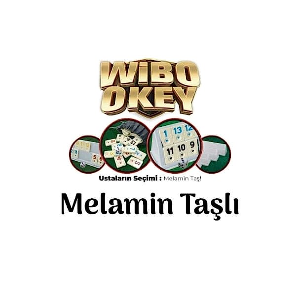 882097 WİBO PLASTİK OKEY TAKIMI