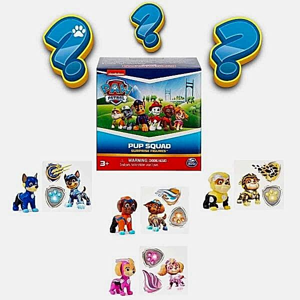 1060041 SUN-SPM-FİGÜR PAW PATROL SÜPER FİLM PUP SQUAD FİGÜRLERİ SÜRPRİZ PAKET 36