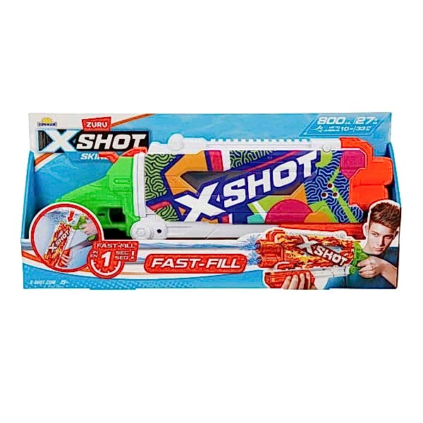4584 X-Shot Skins Pump Action Fast Fill Su Tabancası 49,5 cm