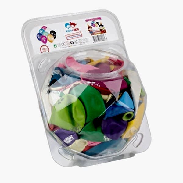 STR-122 KİDS KİDS İYİKİ DOĞDUN BALON 100LÜ KOLİ 36 PK
