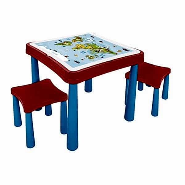 03 477 MASTER ÇALIŞMA MASASI KIRMIZI MAVİ