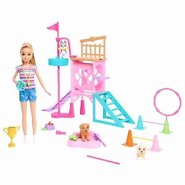 HRM10 Stacienin Köpekçik Oyun Parkı - Barbie and Stacie To The Rescue