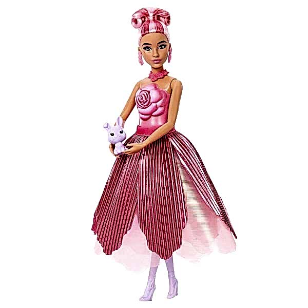 JMF59 Barbie Petal Pop - Kırmızı Gül