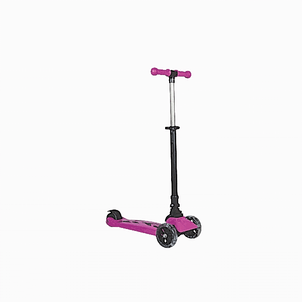 WSC5-I Winky  Scooter Pembe Işıklı Kutulu - Çekirdek Zeka