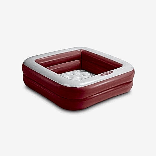 57100 Intex Şişme Taban Mini Kare Havuz 86x86x25 cm