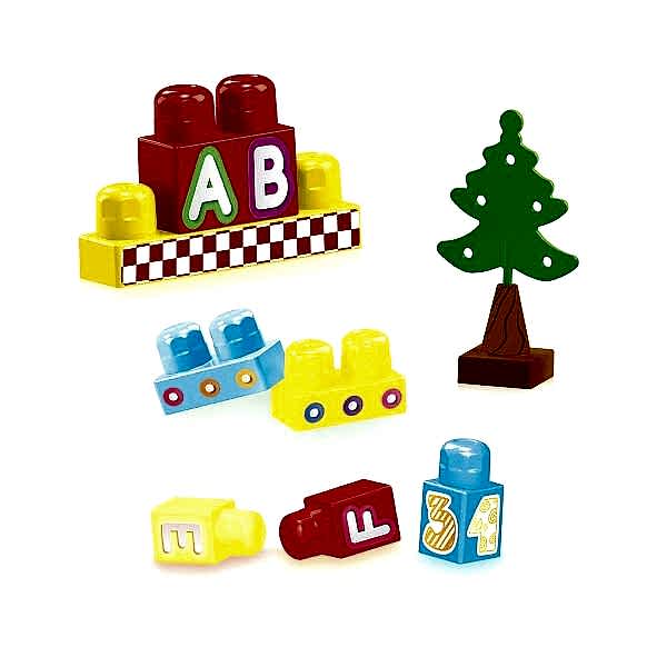 5024 OYUNCAK YOL VE BLOK SET 30 PCS