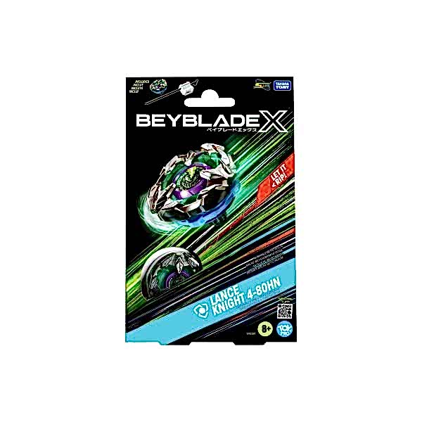 BEY04000 Beyblade 1li Set Lance Knight 4-80HN