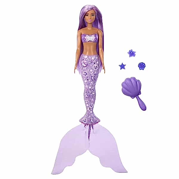 JMW61 Barbie Color Reveal - Barbie Deniz Kızı Bebekler