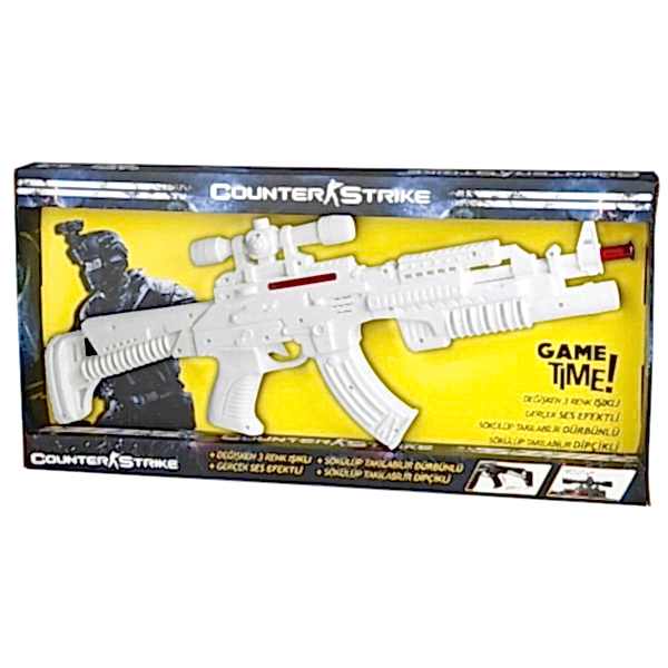 ER-109 OYUNCAK TÜFEK IŞIKLI SESLİ KUTU