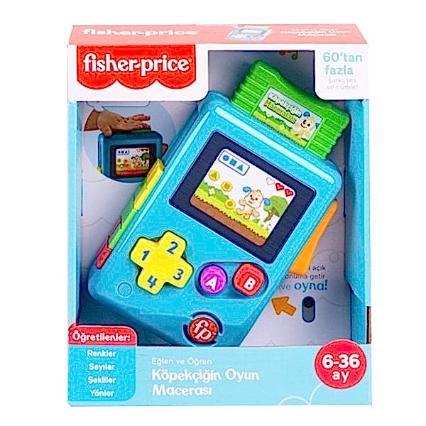 HBC91 Fisher-Price® Eğlen ve Öğren Köpekçiğin Oyun Macerası, Türkçe / +6 ay