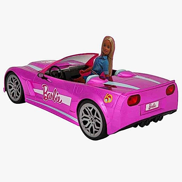 1063619 SUN-MON-MMT-RC ARABA BARBIE CONVERTIBLE RÜYA ARABASI F F 42CM IŞIKLI 2