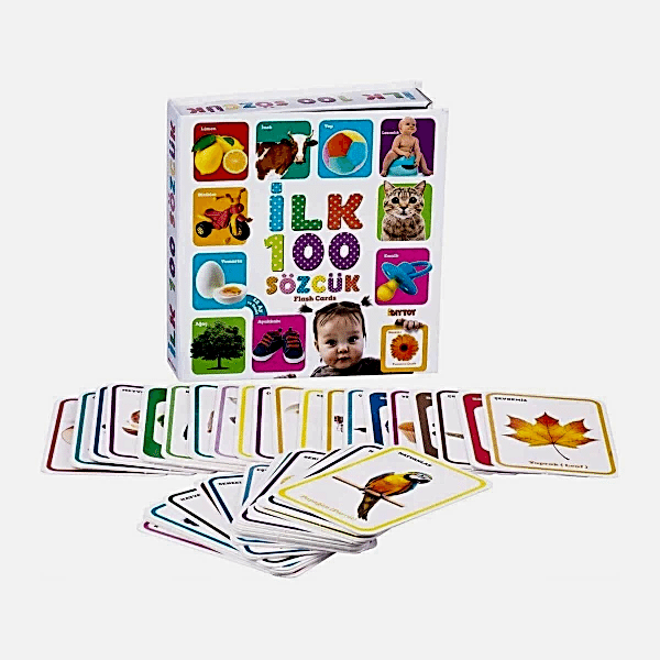 1482 FLAHS CARD İLK 100 SÖZCÜK