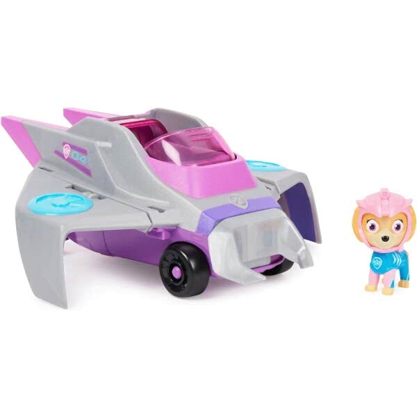 44669 SUN-SPM-FİGÜR SET PAW PATROL AQUA TEMALI ARAÇ SKYE