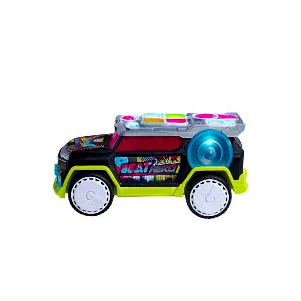203767001 ''Dickie Beat Hero

freewheel, light, sound, music, 3 modes: free play-