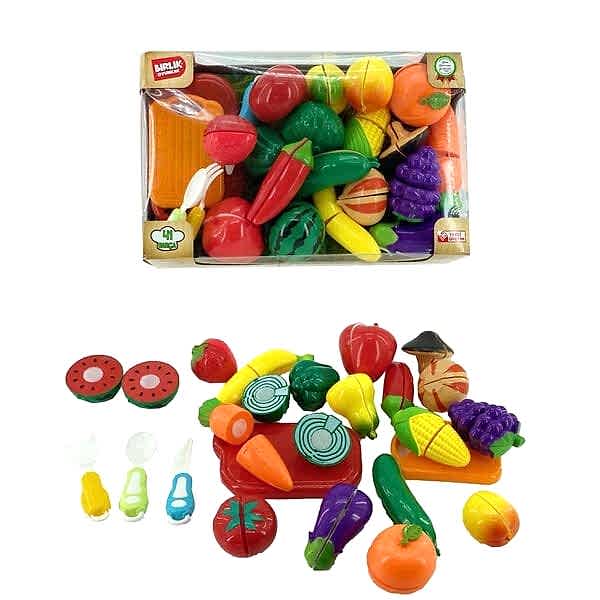URT007-KUTU-3 41 PCS KESİLEBİLEN MEYVE SEBZE MANAV