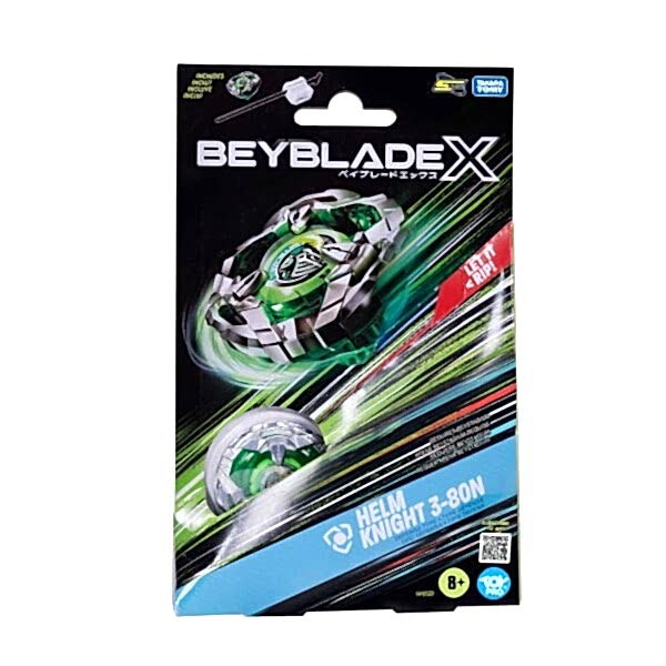BEY09000 Beyblade 1li Set Helm Knight 3-80N