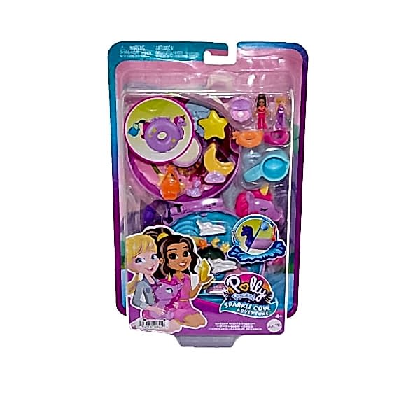 HKV34 Polly Pocket Unicorn Temalı Oyun Seti