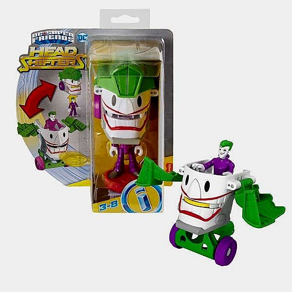 HGX78 Imaginex - DC Super Friends Head Shifters Serisi