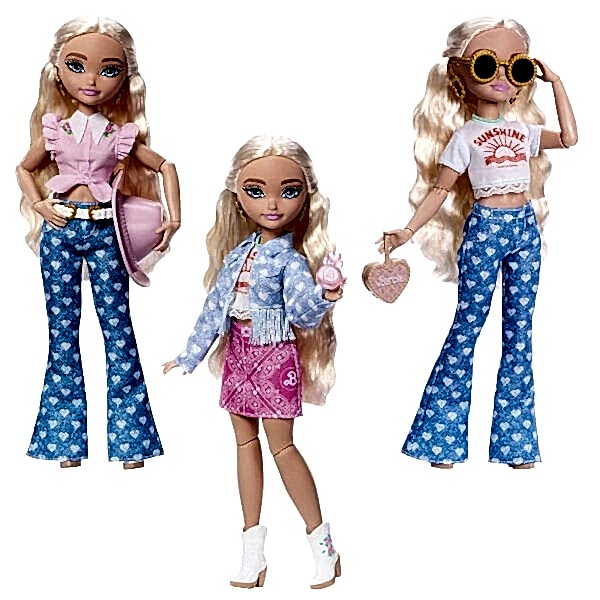 JGH87 Malibu - Barbie Dream Besties Festival Kombinleri ve Aksesuarları