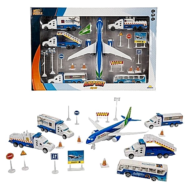 1012381 SUN YFN MXX OYUN SET HAVAALANI UÇAKLI SES IŞIKLI BYK MV
