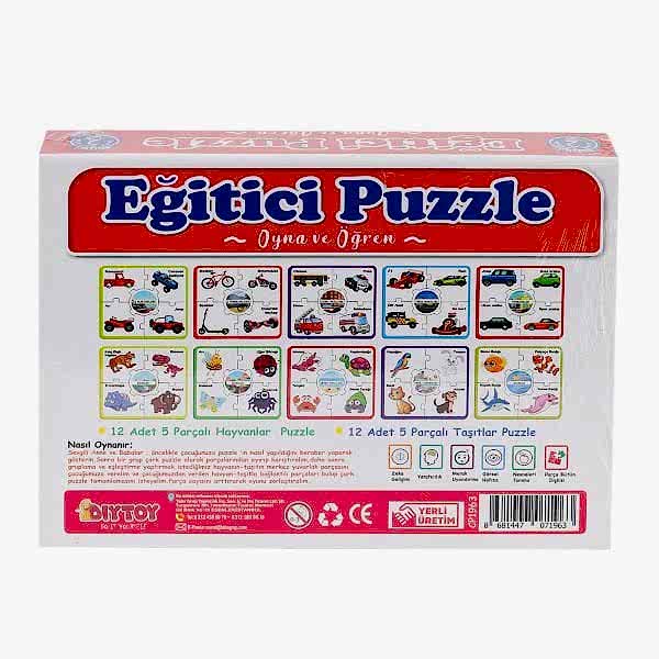 7196 ÇARK PUZZLE HAYVANLAR