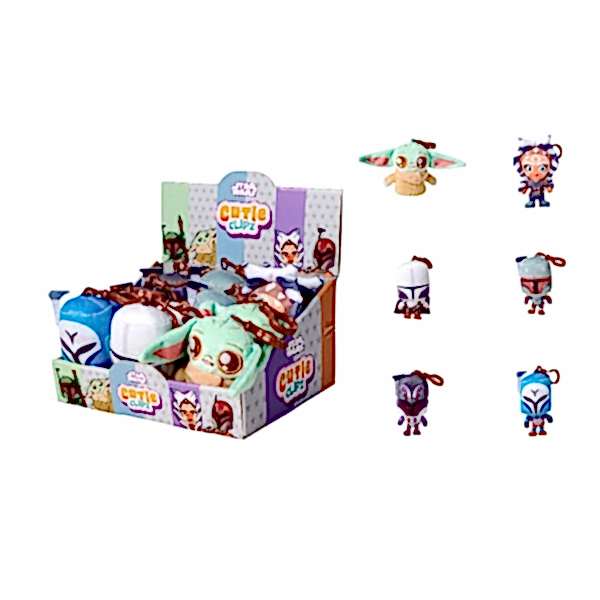 6315870506 Disney Star Wars Cutie Clipz asorti