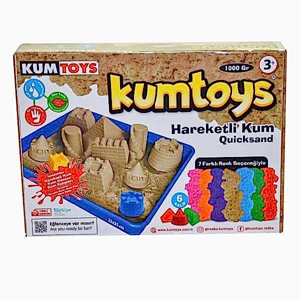 5329 Kumtoys, Hareketli Kum Seti 1000 gr / +3 yaş